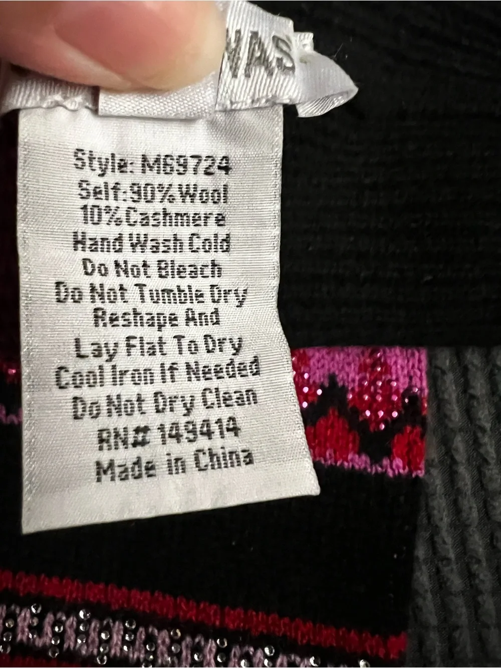 Johnny Was  'Love' Knit Long Gloves